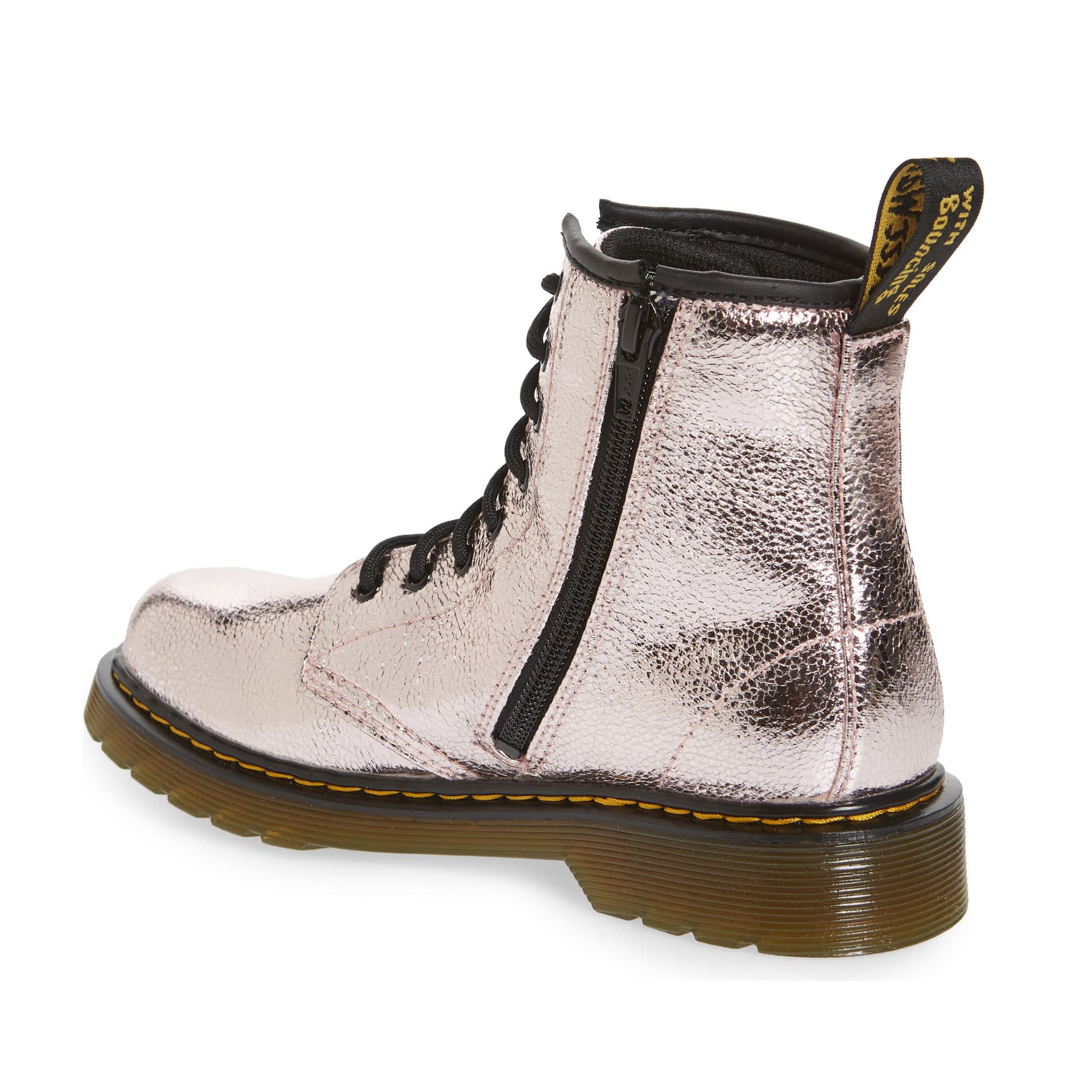 Dr. Martens Crinkle Metallic Boots