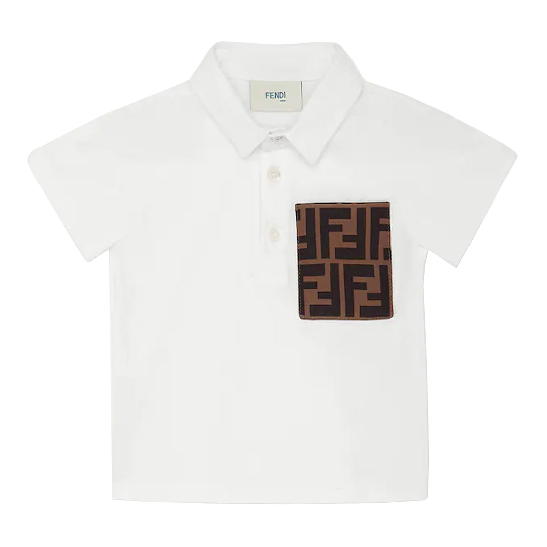 Fendi White Polo