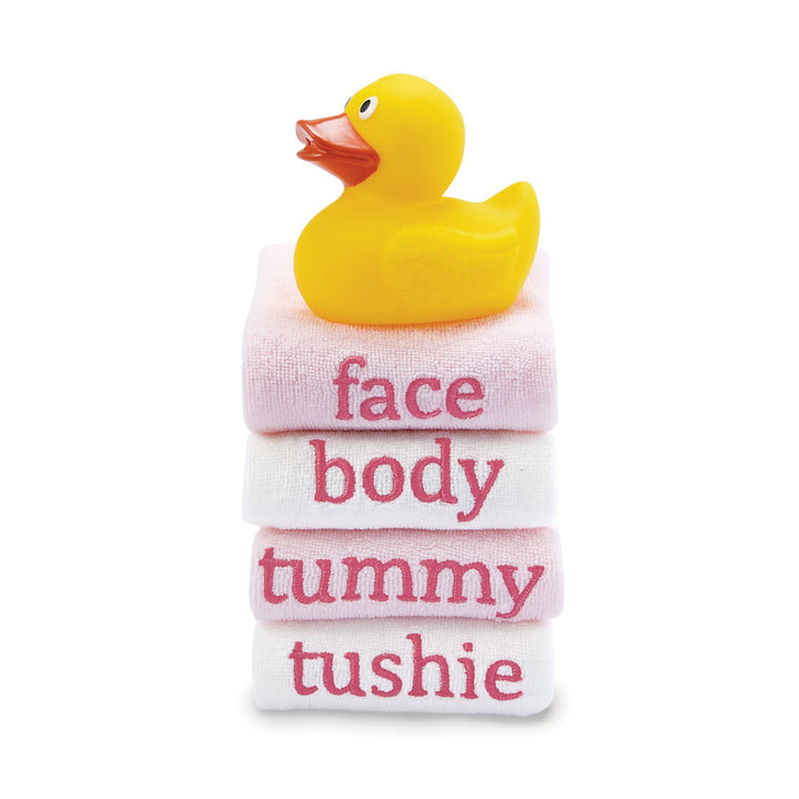 Mudpie Pink My First Bathtime Set