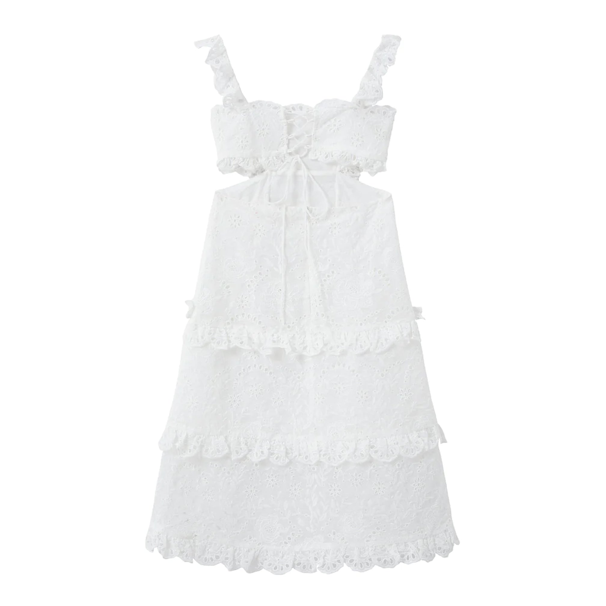 Marlo Lucienne Embroidered Dress