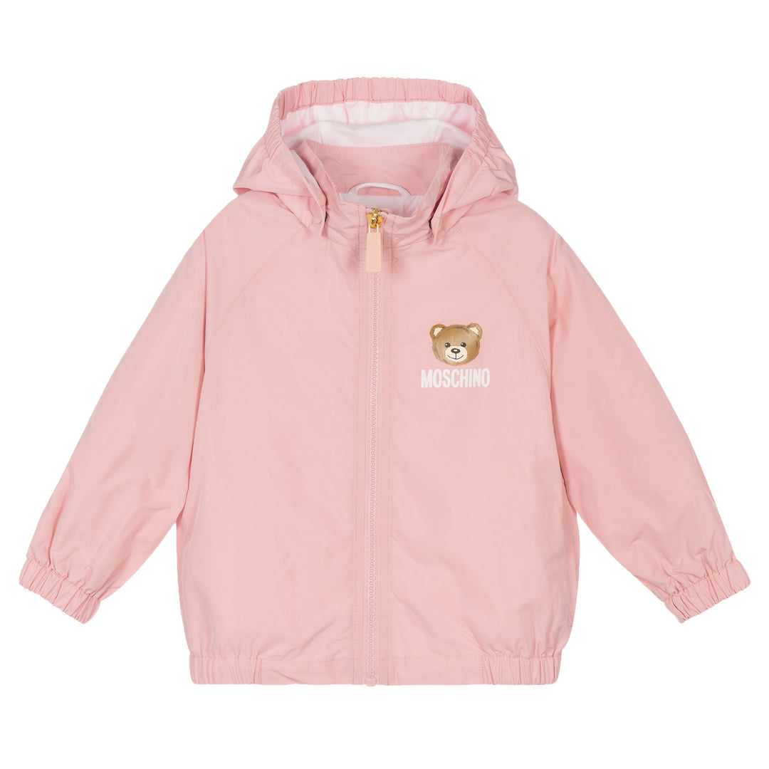 Moschino Baby Girls Pink Windbreaker