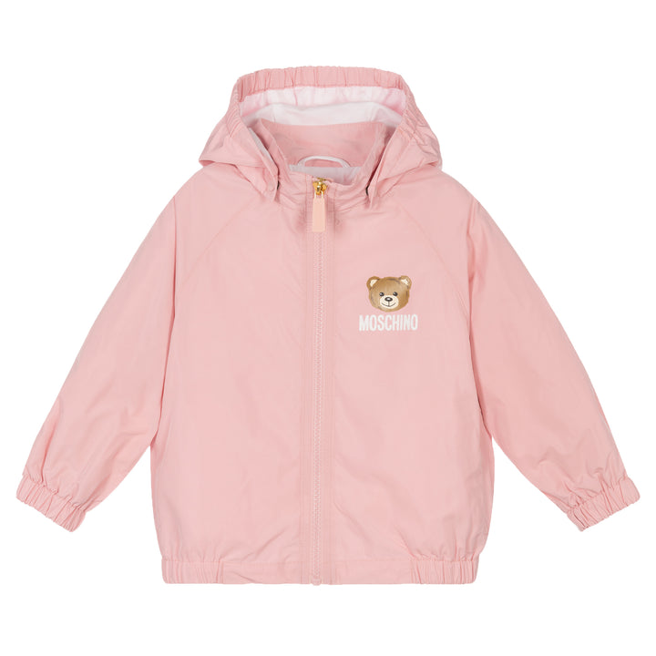 Moschino Baby Girls Pink Windbreaker