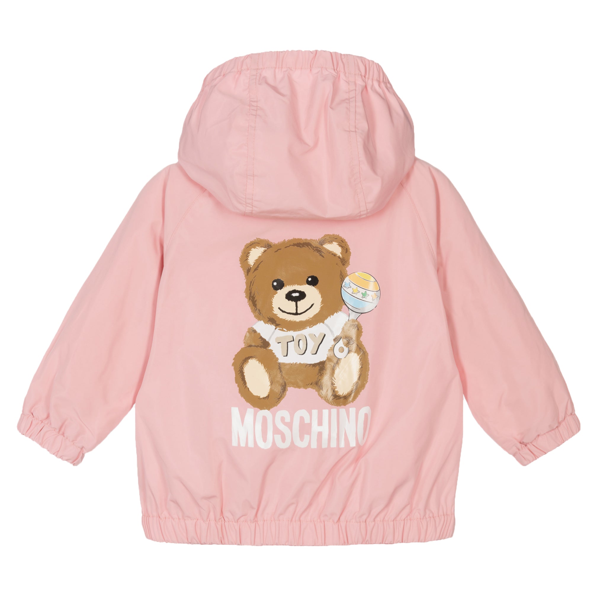 Moschino Baby Girls Pink Windbreaker