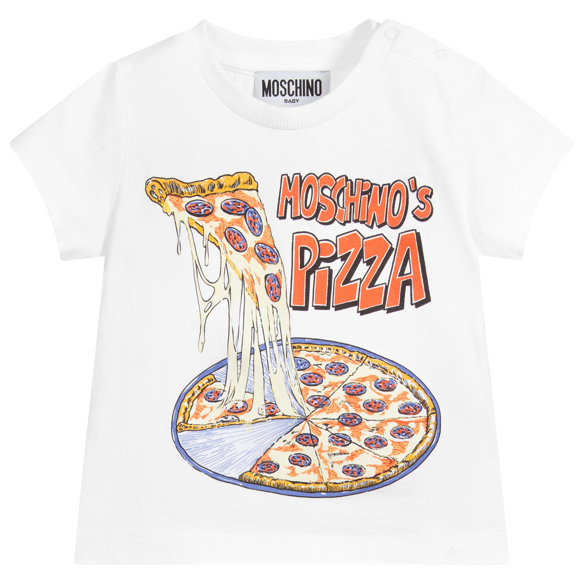 Moschino Boys Pizza T-Shirt