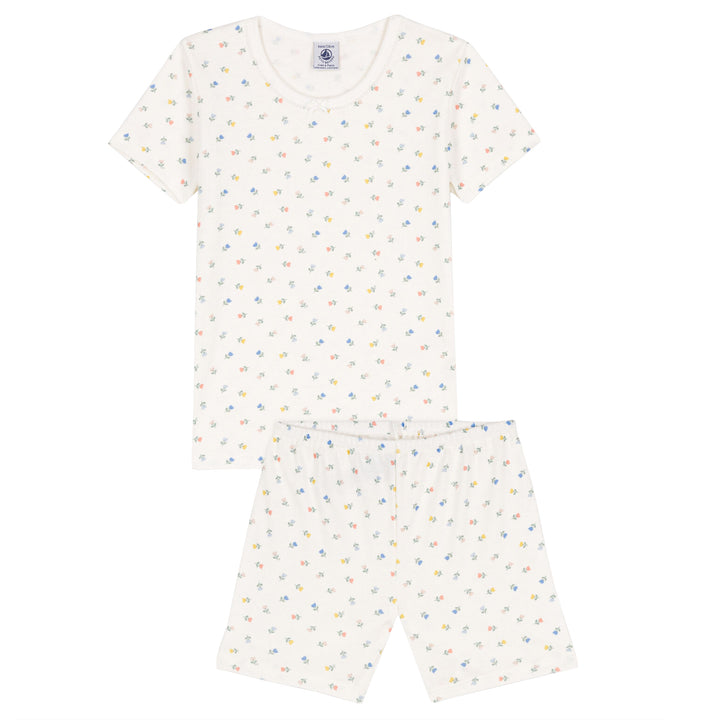 Petit Bateau Snugfit Floral Short Pyjamas