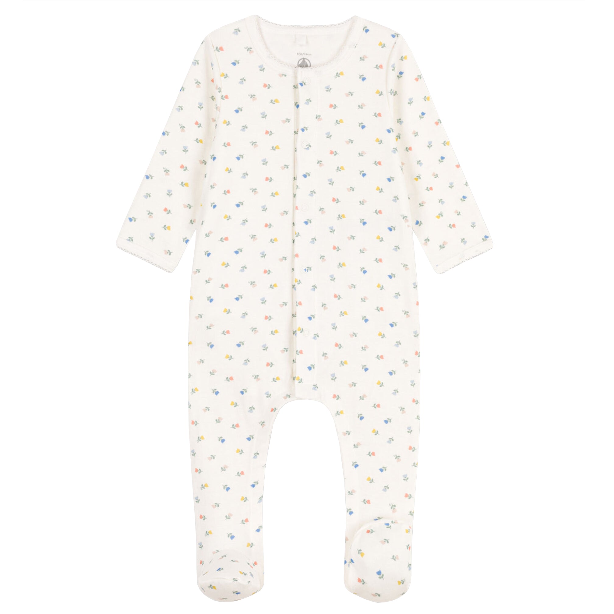 Petit Bateau Baby Girls Tulip Pyjama