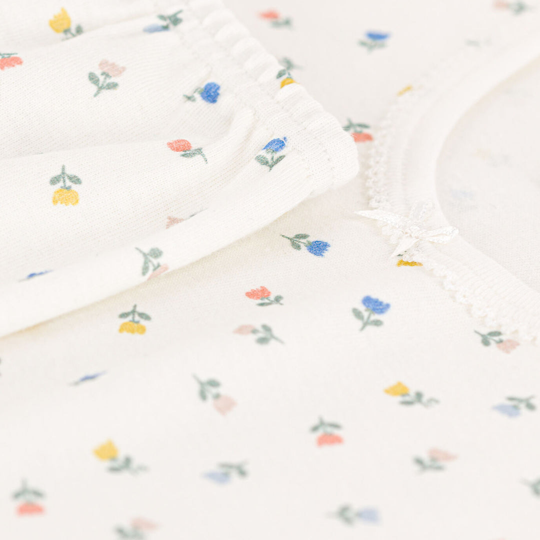 Petit Bateau Snugfit Floral Short Pyjamas