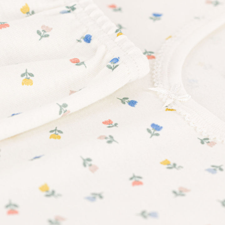 Petit Bateau Snugfit Floral Short Pyjamas