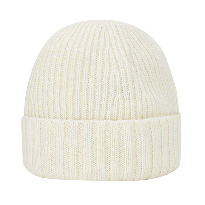 Stone Island White Beanie