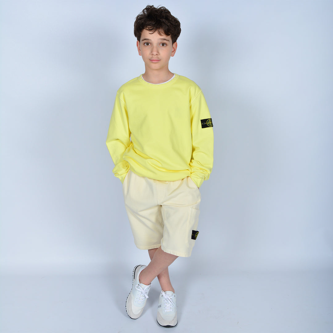 Stone Island Cream Shorts