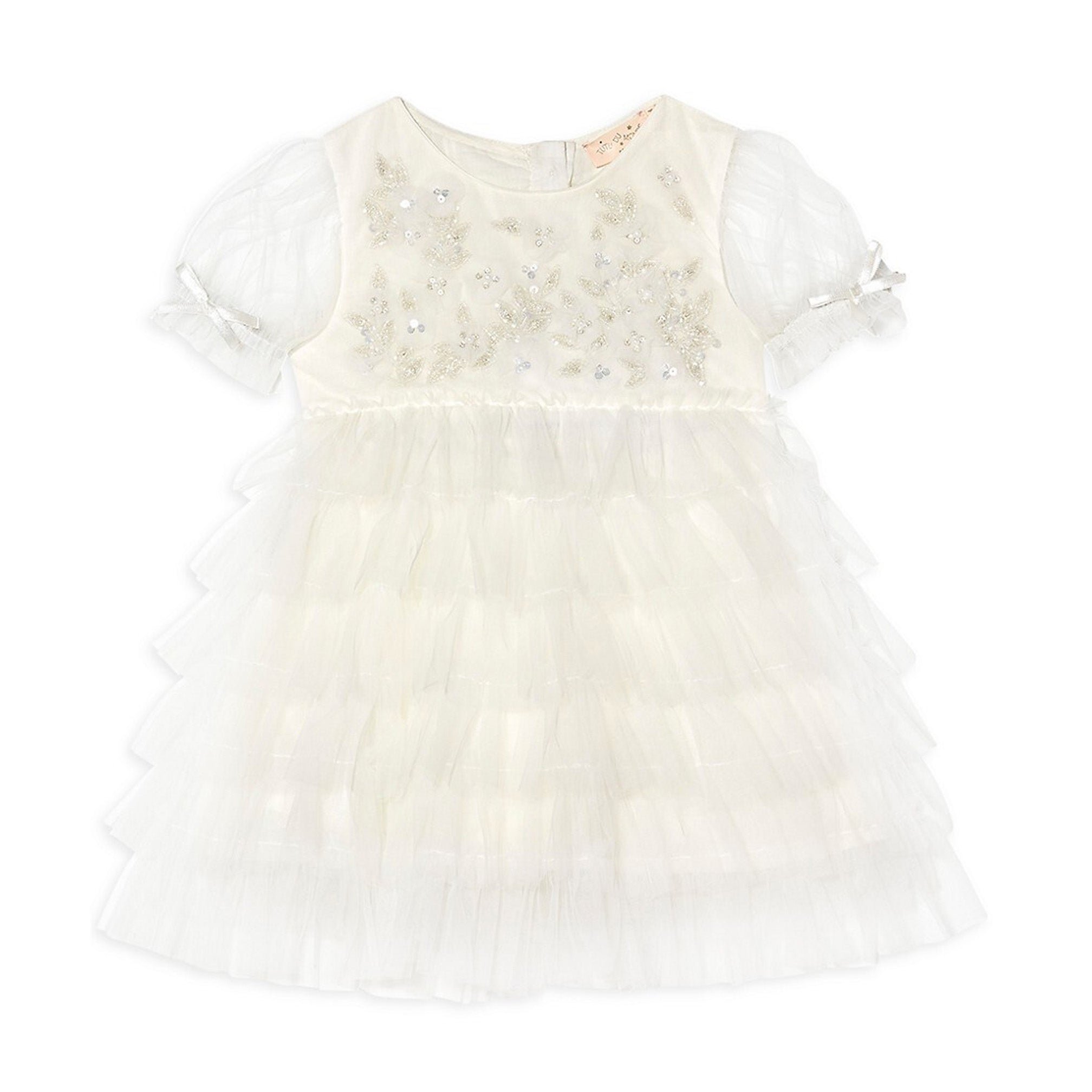 Tutu Du Monde Baby Girls Winter Lily White Dress