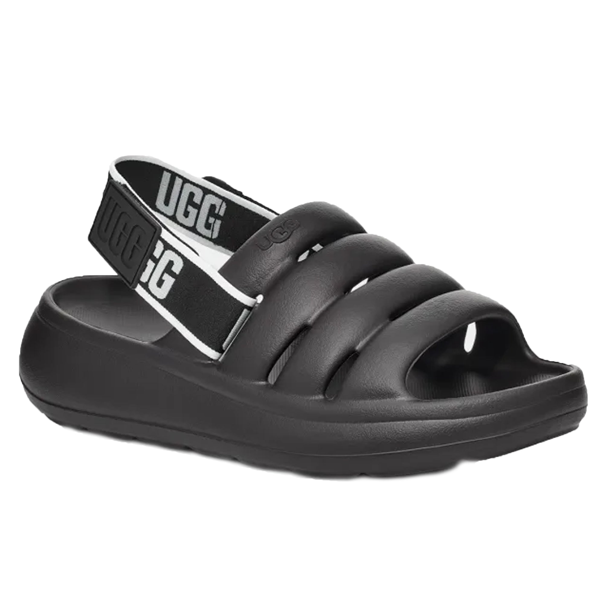 UGG Black Sport Yeah Sandals