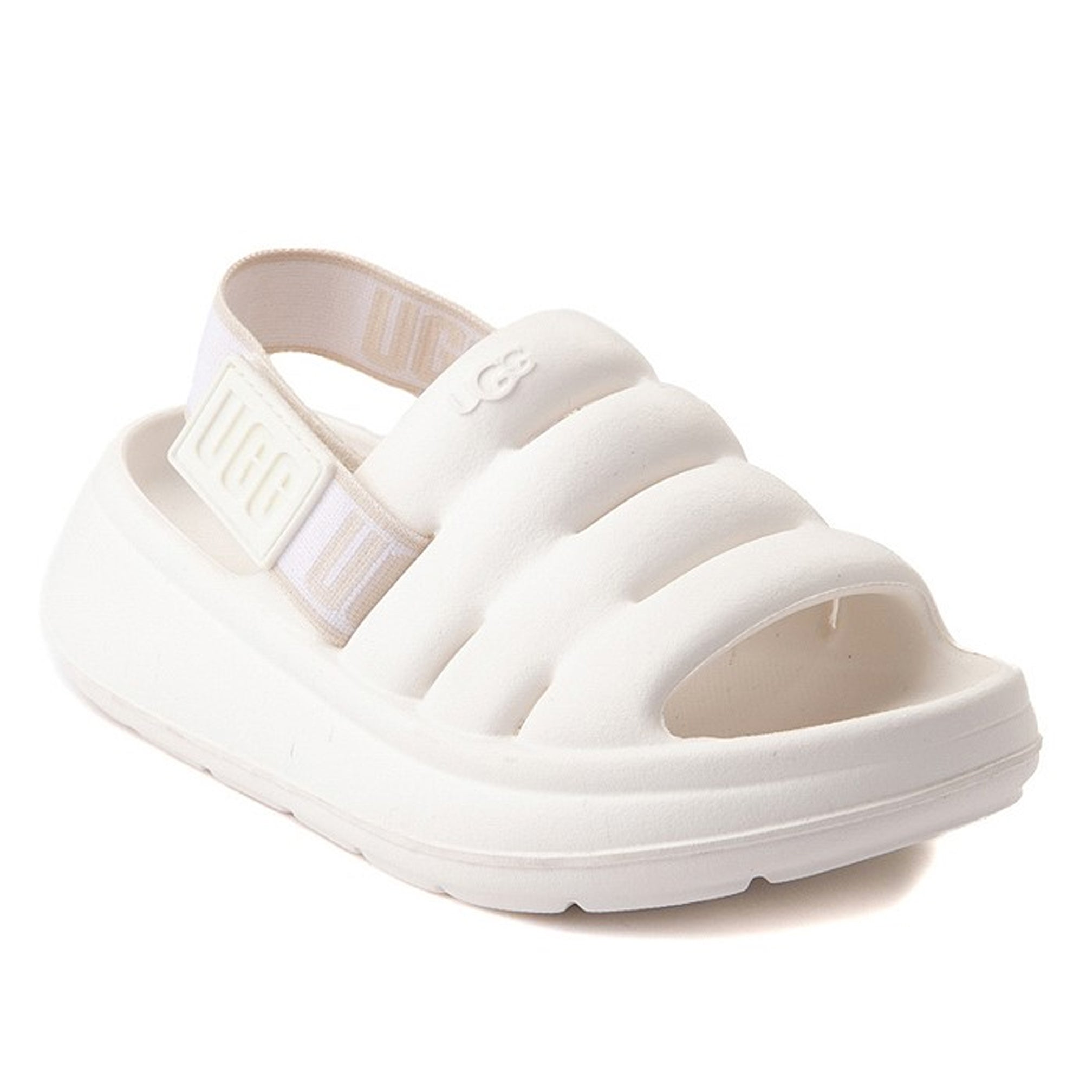 UGG Baby White Sport Yeah Sandals