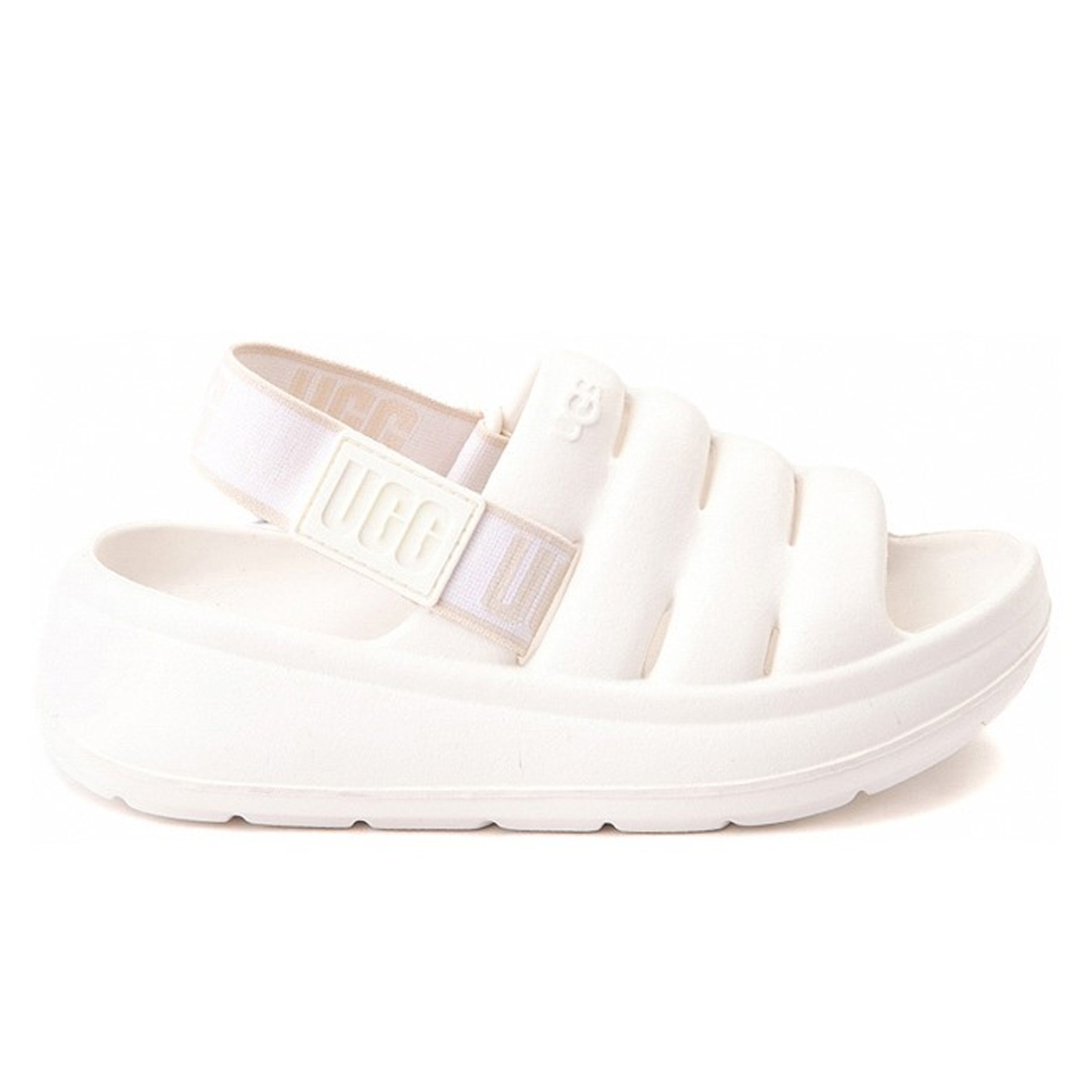 UGG Baby White Sport Yeah Sandals