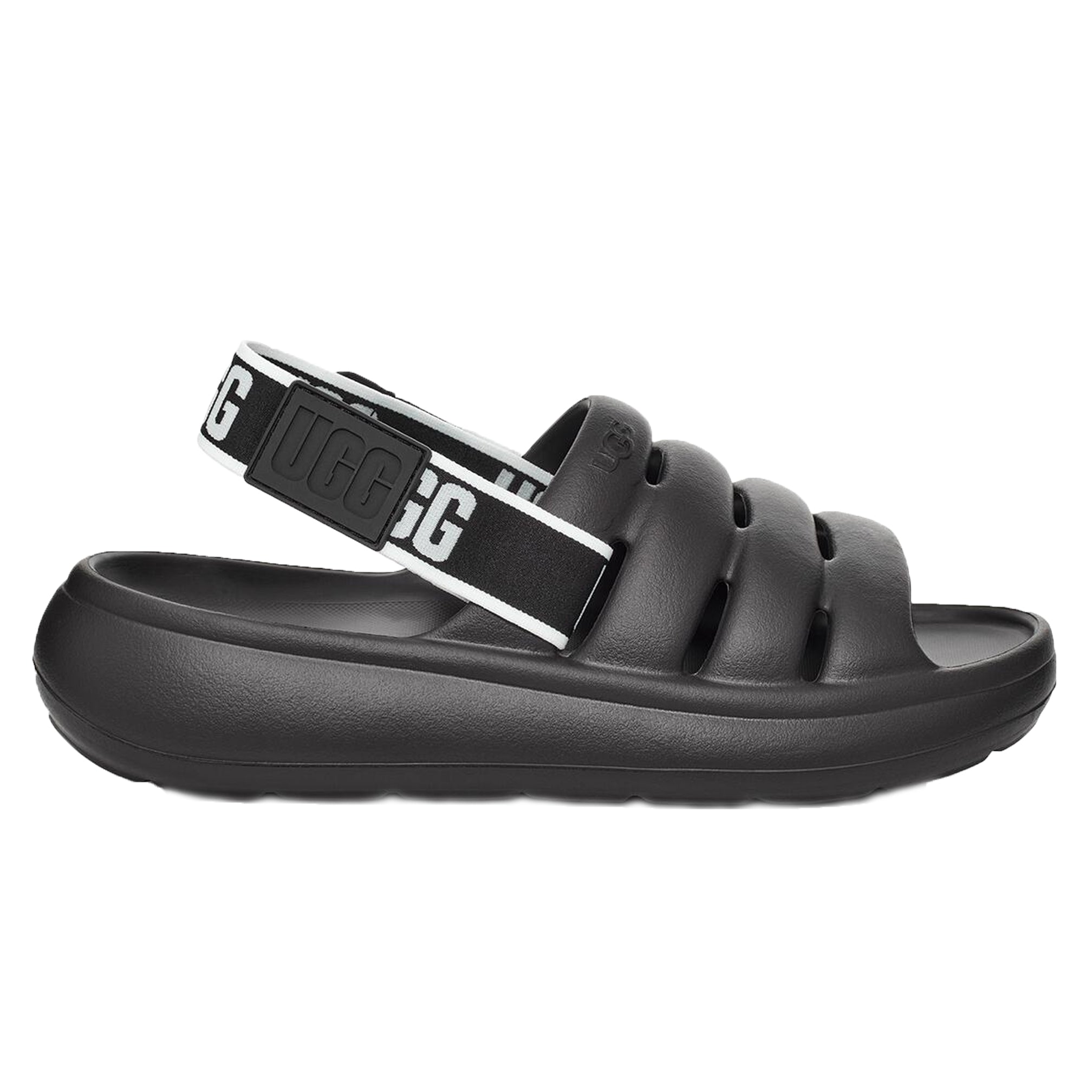 UGG Black Sport Yeah Sandals